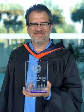 2019 Professor of the Year Casey King