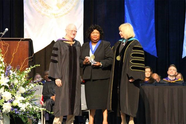 Georgetown County Schools Deputy Superintendent Dr. Celestine A. Pringle was named Patron Emeritus for her work in expanding access to higher education and workforce development opportunities for youth in Georgetown County.