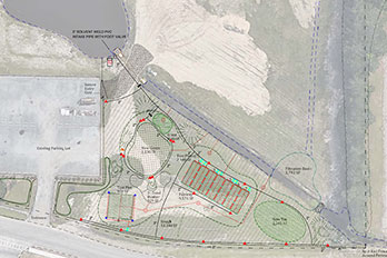 HGTC Turf Care and Demonstration Center under Construction