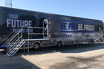Be Pro Be Proud Training Truck