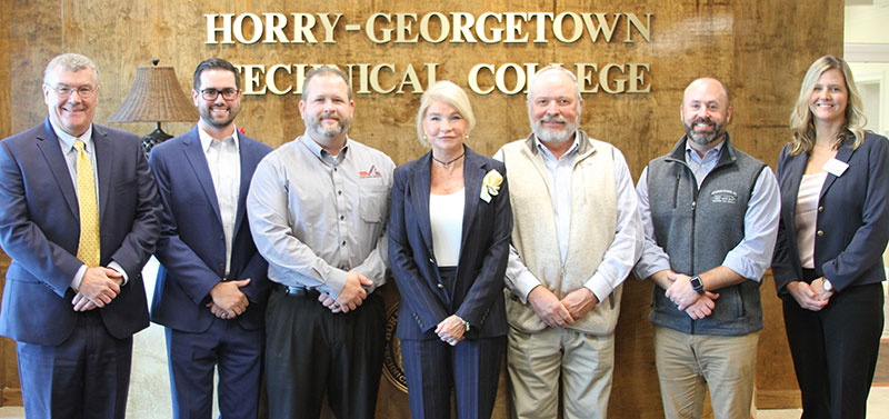 Harold Hawley, TJ Eaves, Bryan McLaurin, Dr. Marilyn Murphy Fore, Joe Everett, Brian Schleicher, Dr. Jennifer Wilbanks