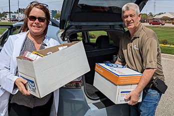 HGTC Pantry Receives Donations