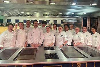 Culinary Arts Students and Faculty Study Abroad in Paris
