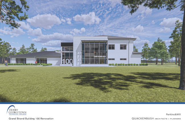 Rendering of Building 100