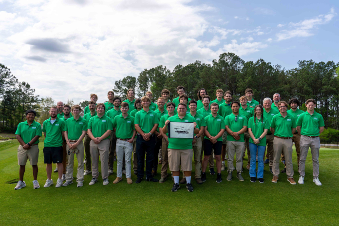 Students from Horry-Georgetown Technical College’s Golf & Sports Turf Management program assist with course preparations at The Dunes Golf & Beach Club ahead of the 2026 ONEflight Myrtle Beach Classic.