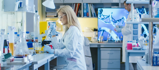 a medical laboratory technologists